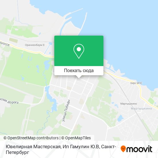 Карта Ювелирная Мастерская, Ип Гамулин Ю.В