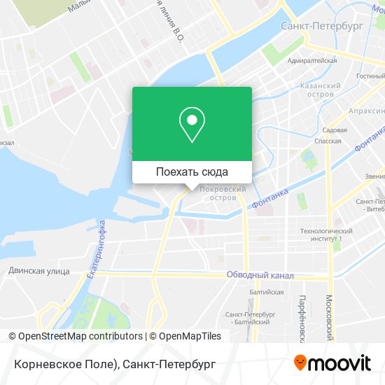 Карта Корневское Поле)