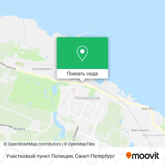 Карта Участковый пункт Полиции