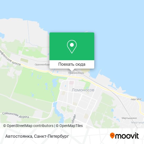 Карта Автостоянка