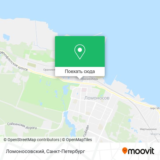 Карта Ломоносовский