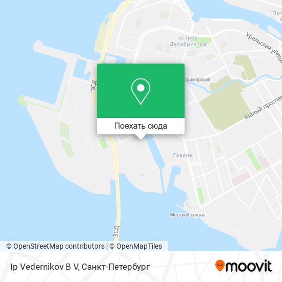 Карта Ip Vedernikov B V