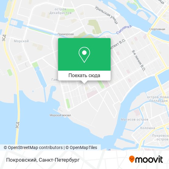 Карта Покровский