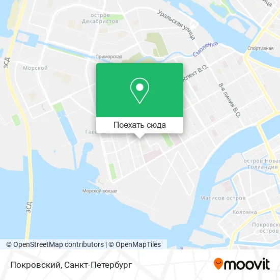 Карта Покровский