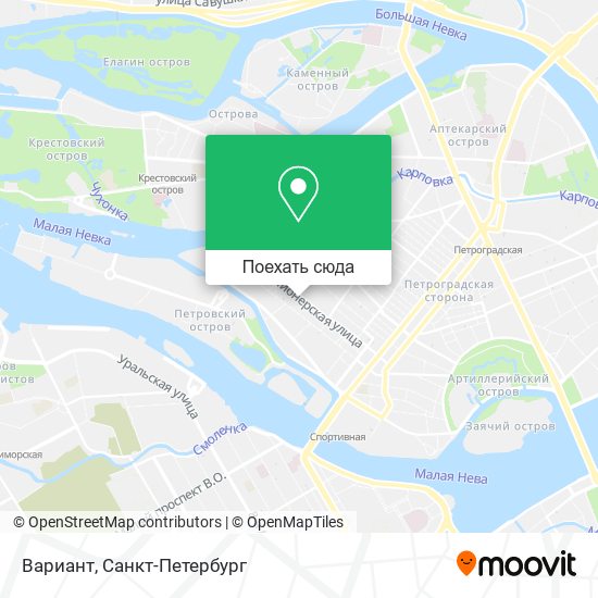 Карта Вариант