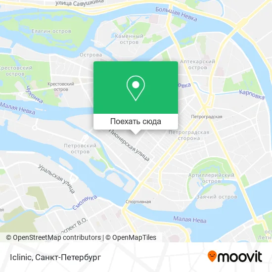 Карта Iclinic