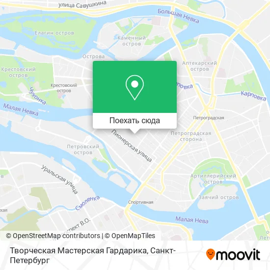 Карта Творческая Мастерская Гардарика