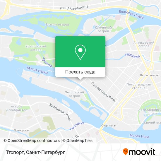 Карта Ттспорт