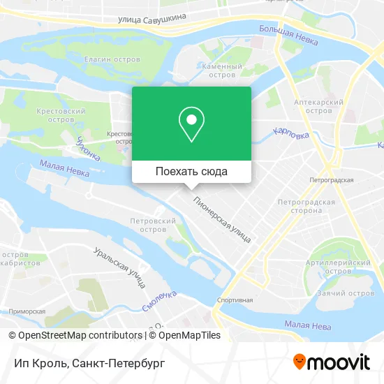 Карта Ип Кроль