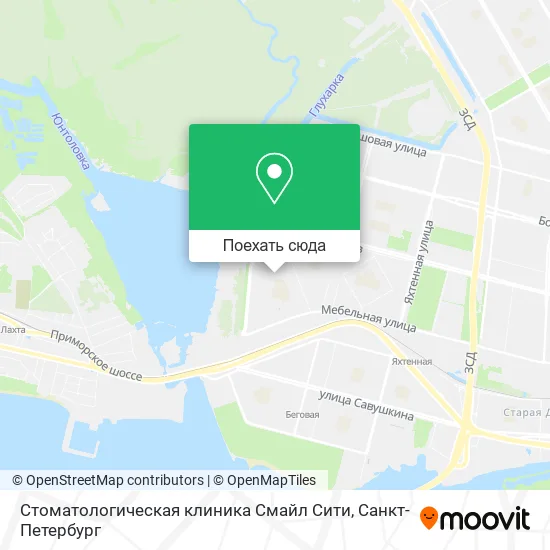 Карта Стоматологическая клиника Смайл Сити