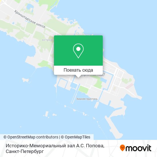 Карта Историко-Мемориальный зал А.С. Попова