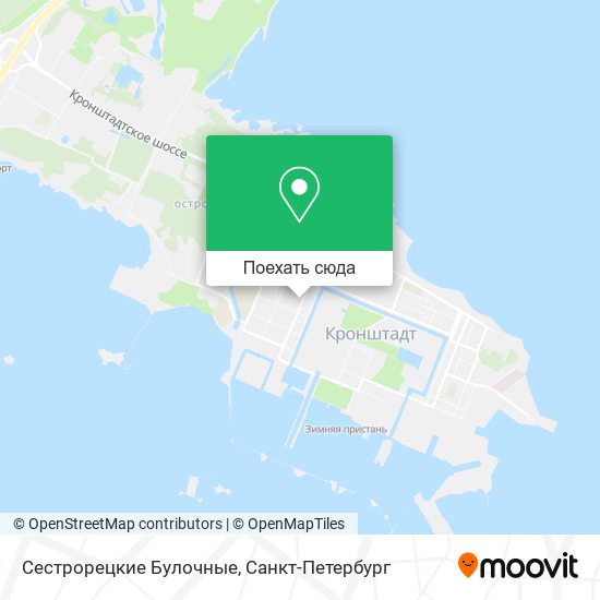 Карта Сестрорецкие Булочные