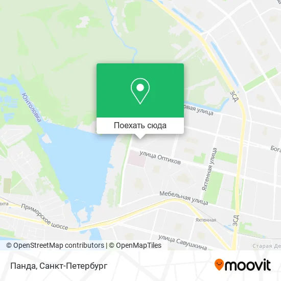 Карта Панда