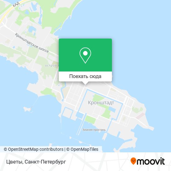 Карта Цветы