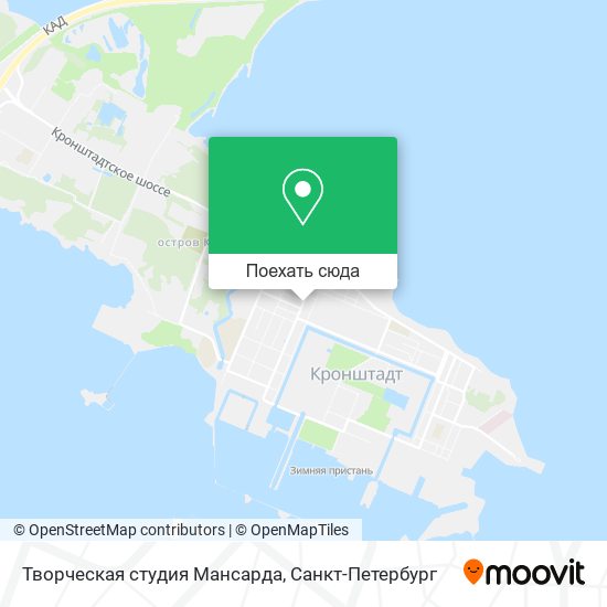Карта Творческая студия Мансарда