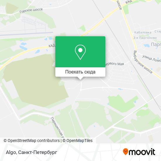 Карта Algo