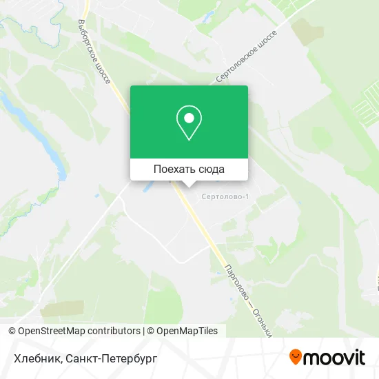 Карта Хлебник
