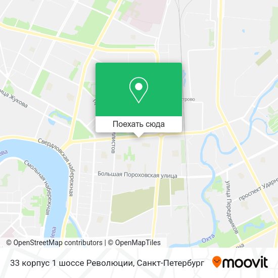 Карта 33 корпус 1 шоссе Революции