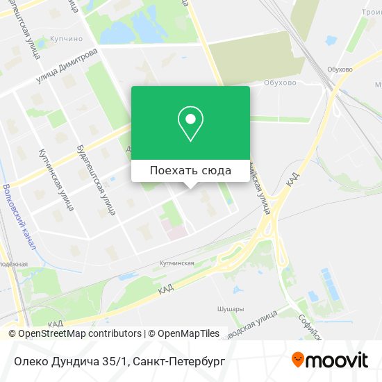 Карта Олеко Дундича 35/1