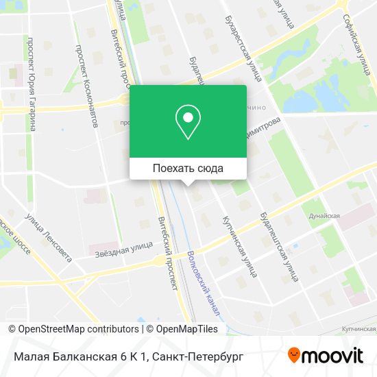Карта Малая Балканская 6 К 1