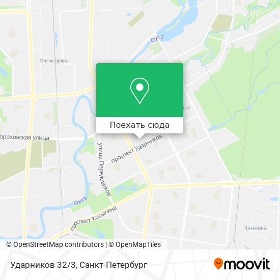 Карта Ударников 32/3