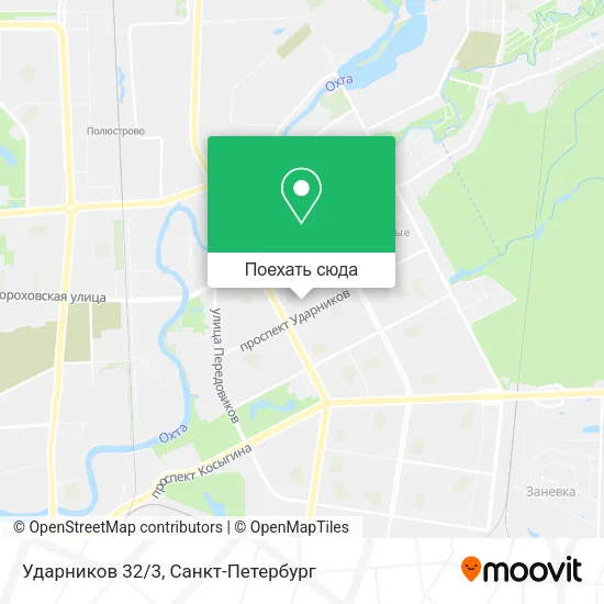 Карта Ударников 32/3