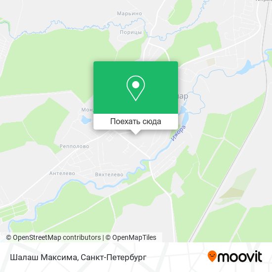 Карта Шалаш Максима