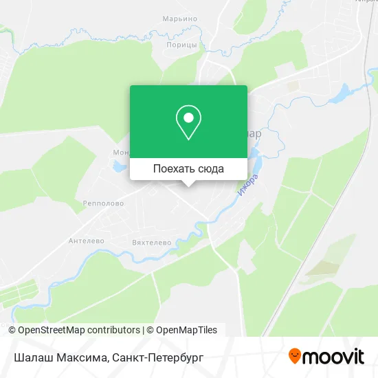 Карта Шалаш Максима