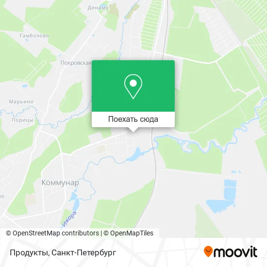 Карта Продукты