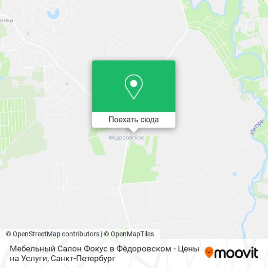 Карта Мебельный Салон Фокус в Фёдоровском - Цены на Услуги