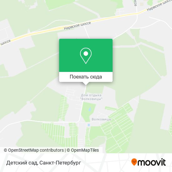Карта Детский сад