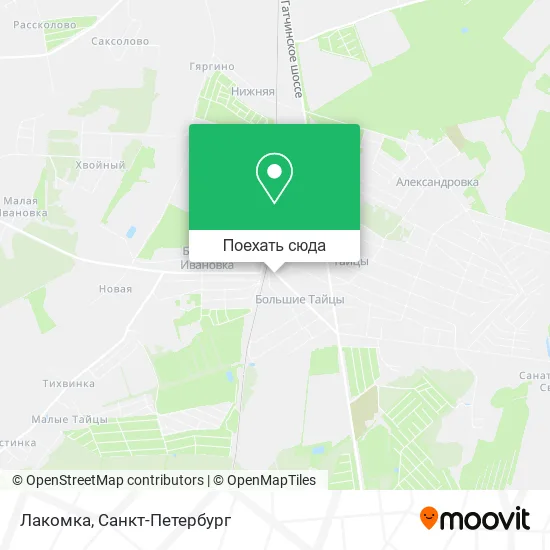 Карта Лакомка