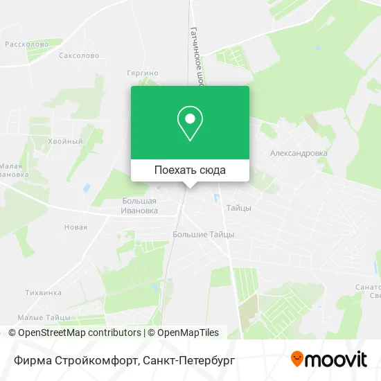 Карта Фирма Стройкомфорт