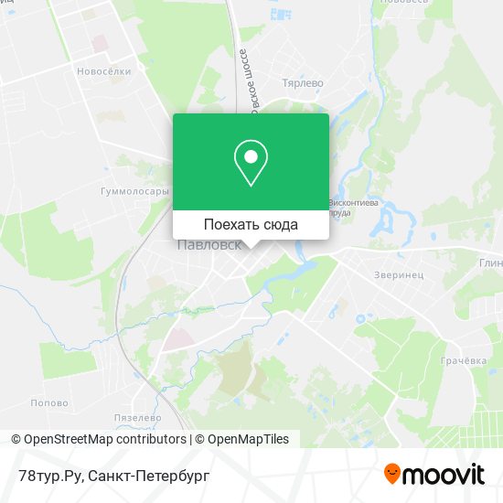 Карта 78тур.Ру