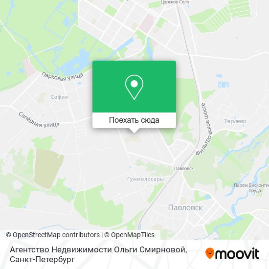 Карта Агентство Недвижимости Ольги Смирновой