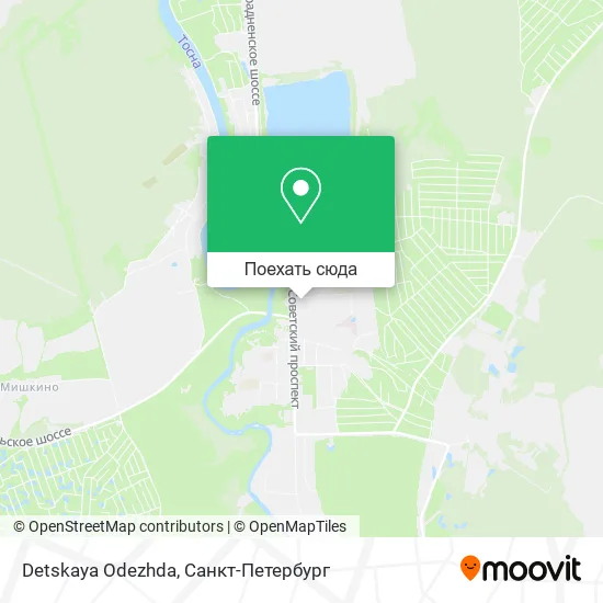 Карта Detskaya Odezhda