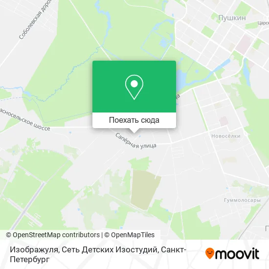 Карта Изображуля, Сеть Детских Изостудий
