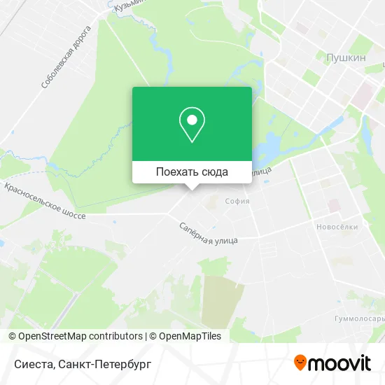 Карта Сиеста