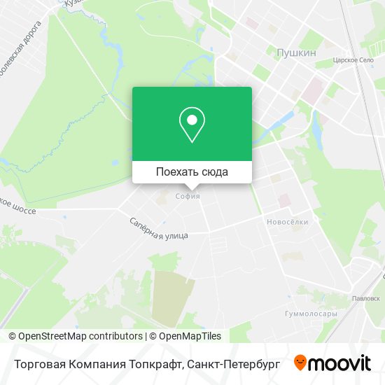 Карта Торговая Компания Топкрафт