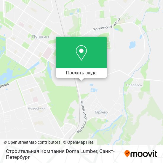 Карта Строительная Компания Doma Lumber