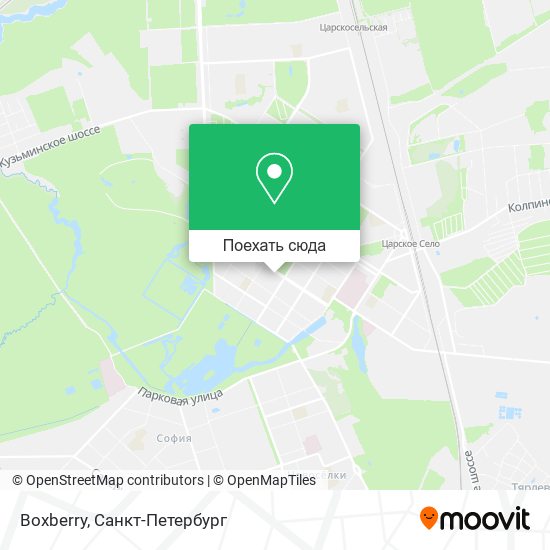 Карта Boxberry