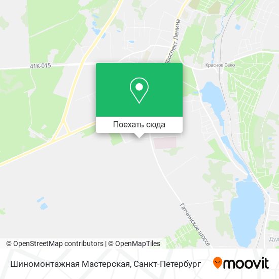 Карта Шиномонтажная Мастерская