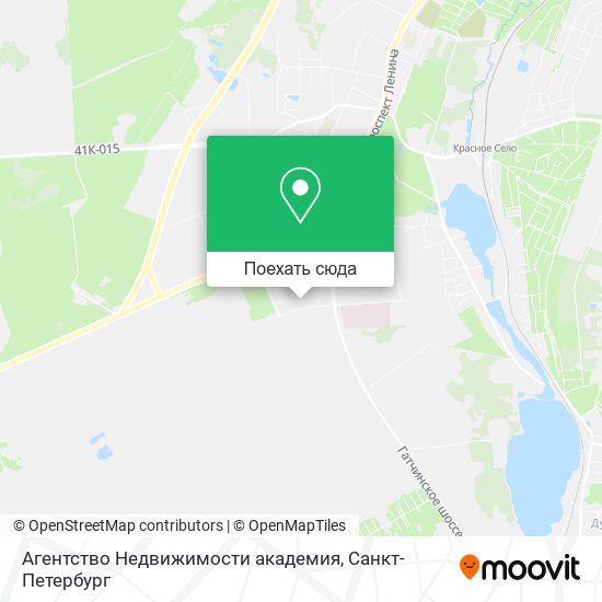 Карта Агентство Недвижимости академия