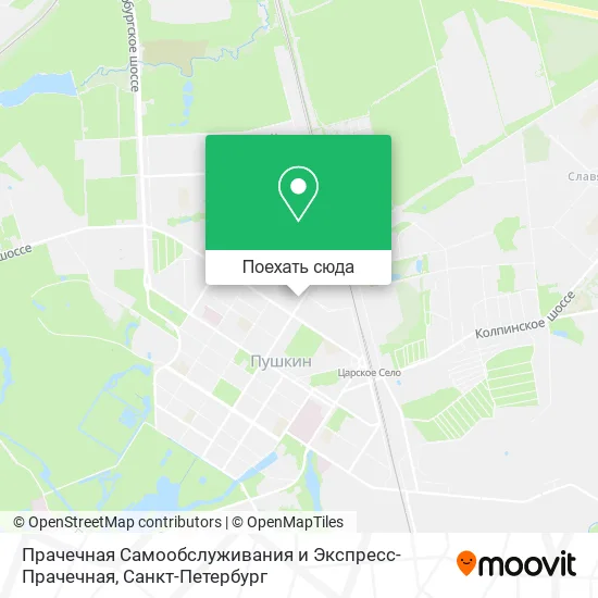 Карта Прачечная Самообслуживания и Экспресс-Прачечная