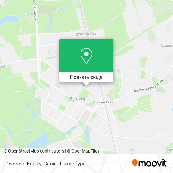 Карта Ovoschi Frukty