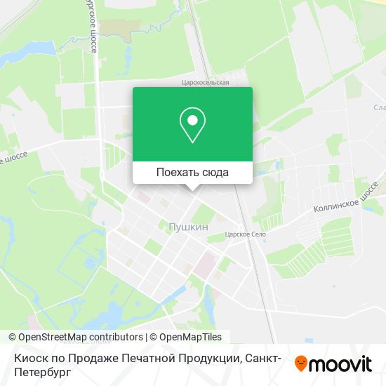 Карта Киоск по Продаже Печатной Продукции