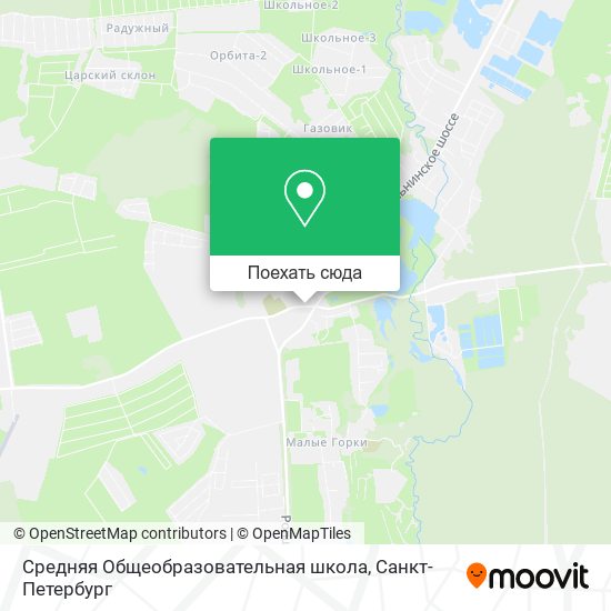 Карта Средняя Общеобразовательная школа
