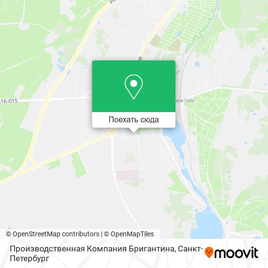 Карта Производственная Компания Бригантина