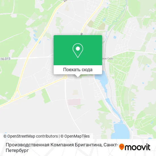 Карта Производственная Компания Бригантина