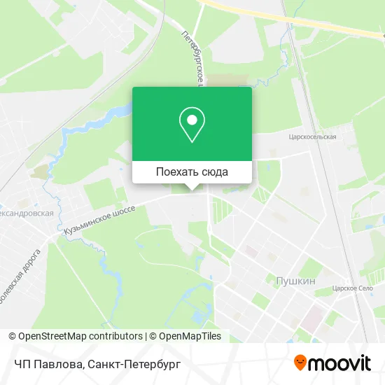 Карта ЧП Павлова